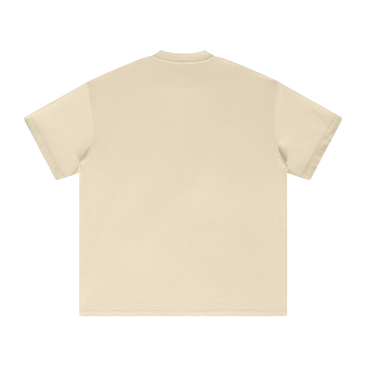 Back view of the cream Savannah State Defend Tee.