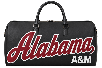 Alabama A&M Legacy Campus Travel Bag — Preorder transparent product image