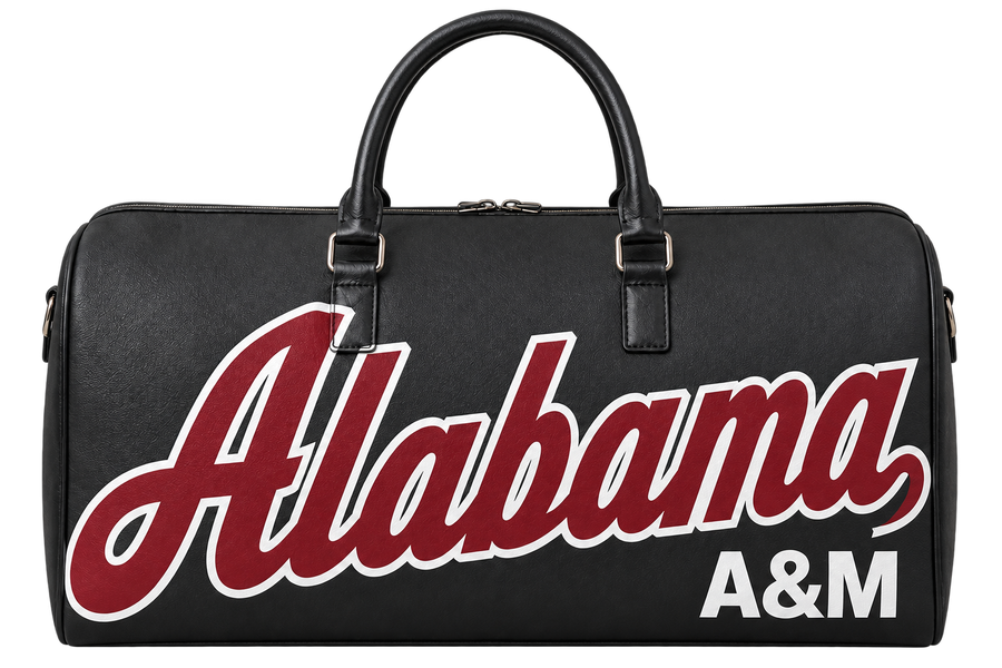 Alabama A&M Legacy Campus Travel Bag — Preorder transparent product image