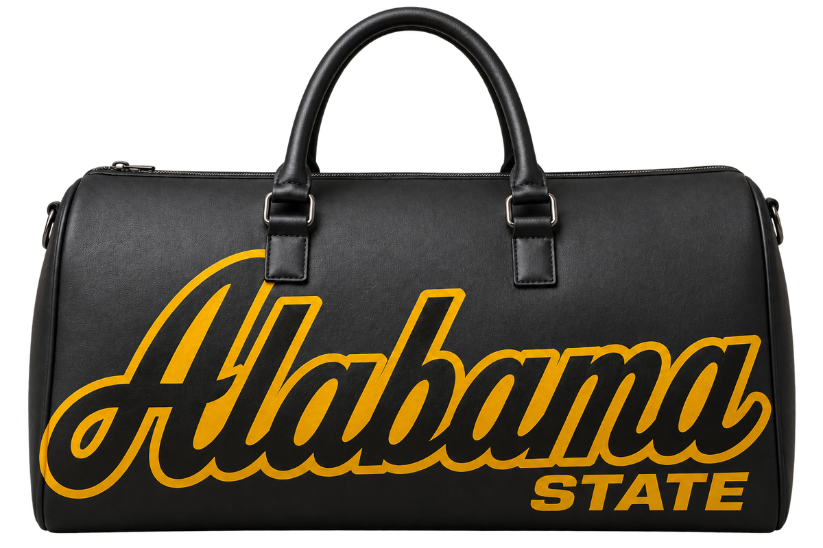 Alabama State Legacy Campus Travel Bag — Preorder transparent product image