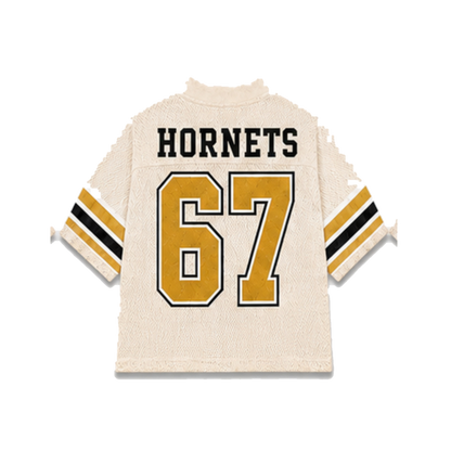 Alabama State Legacy Jersey in cream, back view
