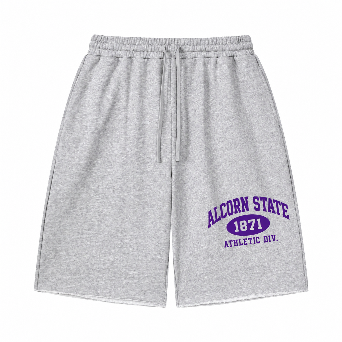 Alcorn State Athletic Division Raw Edge Shorts