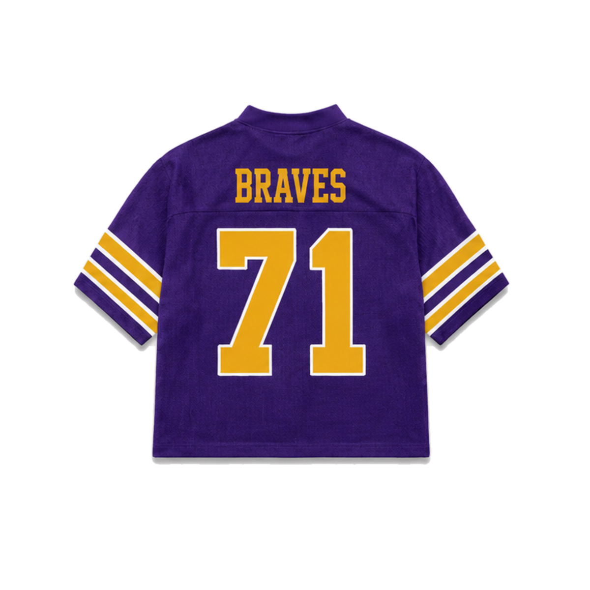 Alcorn State Legacy Jersey in regular school colors, back view