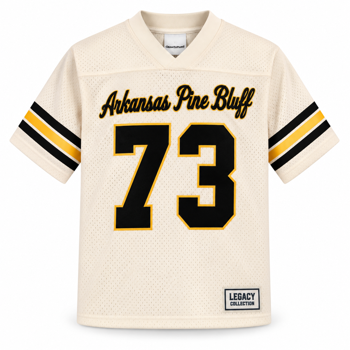 University of Arkansas at Pine Bluff Legacy Jersey cream front