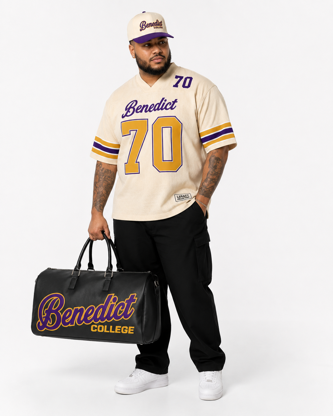 Benedict Legacy Campus Collection male campaign image