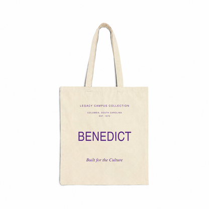Benedict Legacy Campus Tote in natural canvas