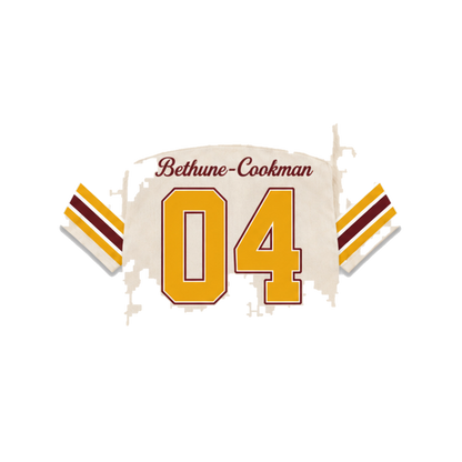 Bethune Cookman Legacy Jersey in cream, front view