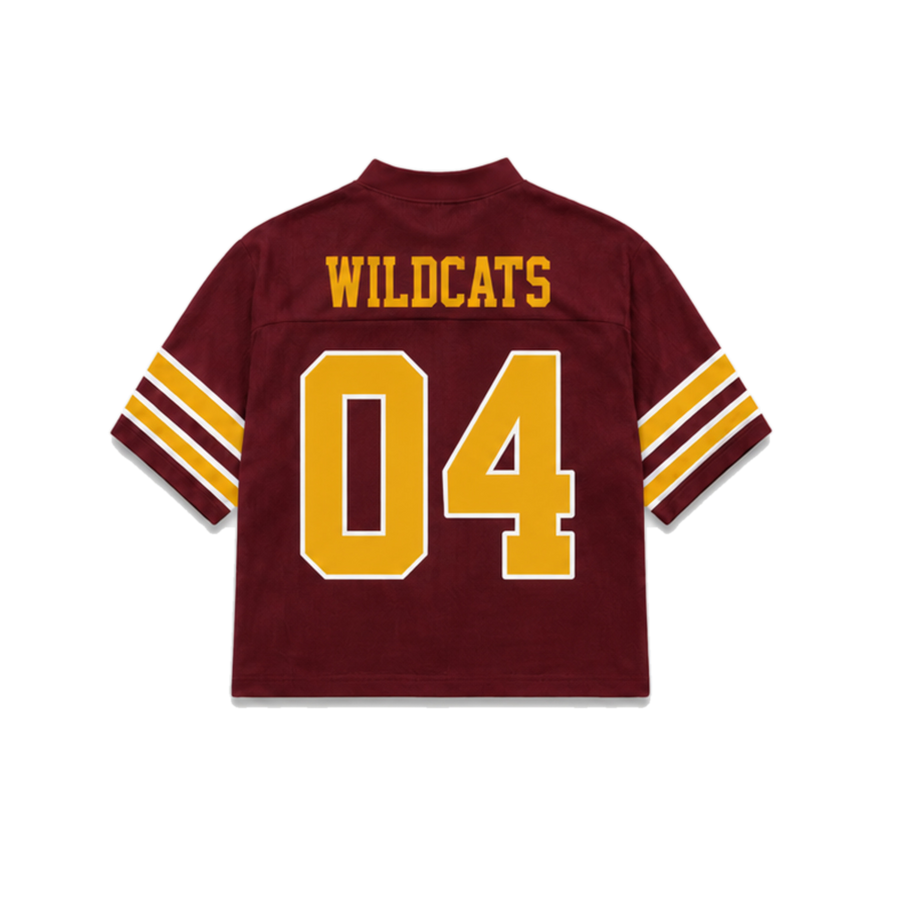 Bethune Cookman Legacy Jersey in regular school colors, back view alternate view