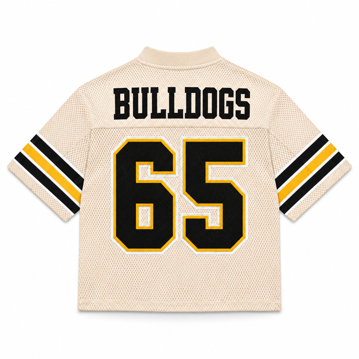 Bowie State University Legacy Jersey cream back