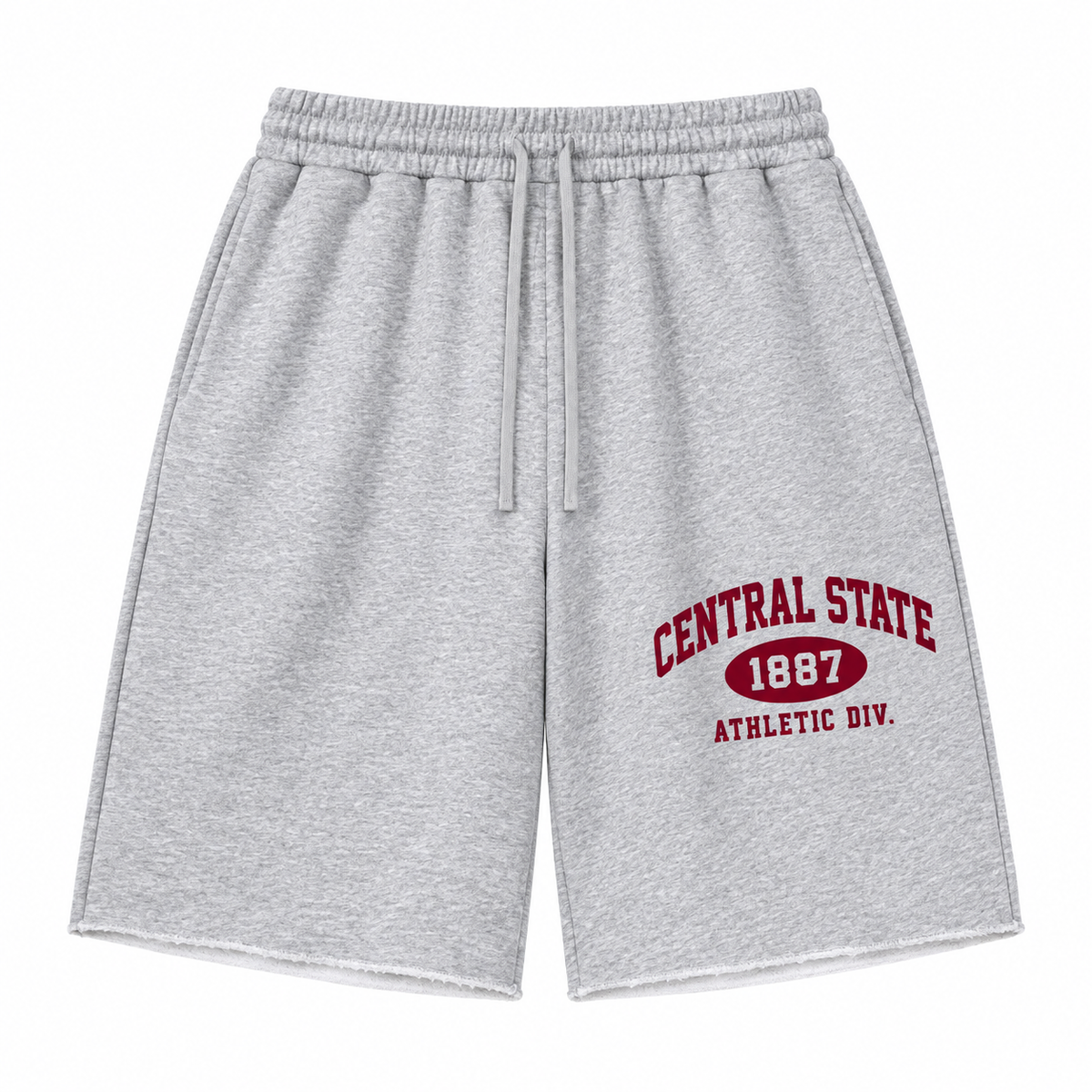 Central State Athletic Division Raw Edge Shorts