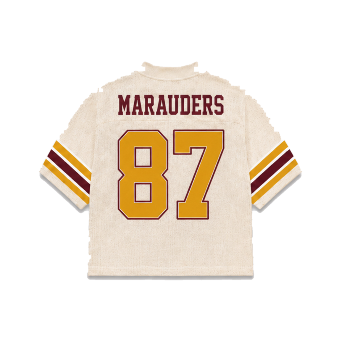 Central State Legacy Jersey in cream, back view