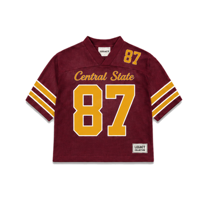 Central State Legacy Jersey in regular school colors, front view