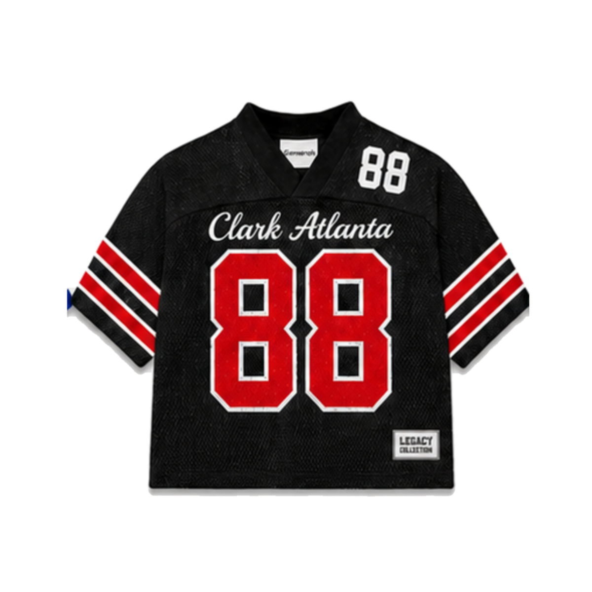 Clark Atlanta Legacy Jersey in regular school colors, front view