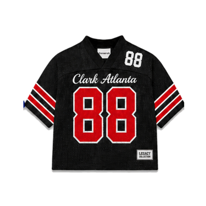 Clark Atlanta Legacy Jersey in regular school colors, front view