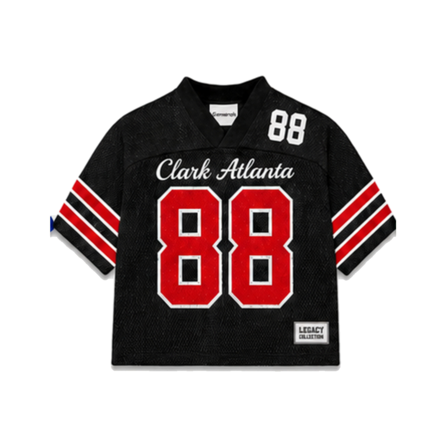 Clark Atlanta Legacy Jersey in regular school colors, front view