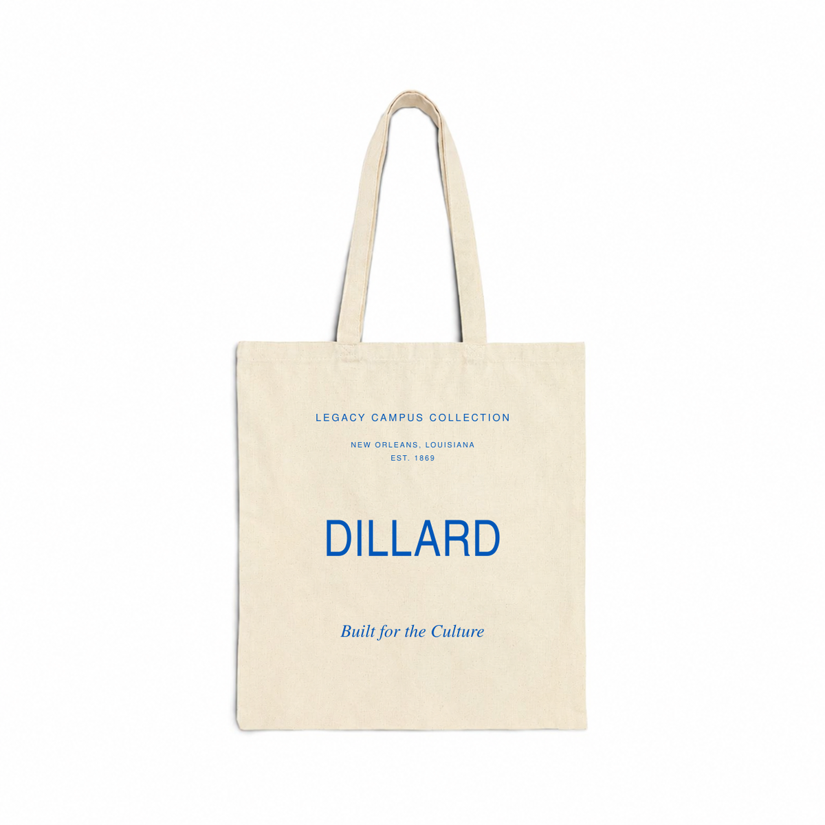 Dillard Legacy Campus Tote in natural canvas