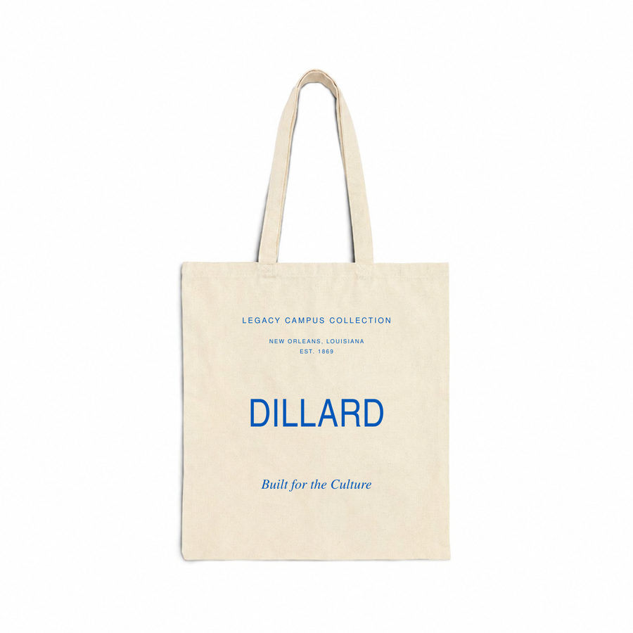 Dillard Legacy Campus Tote in natural canvas