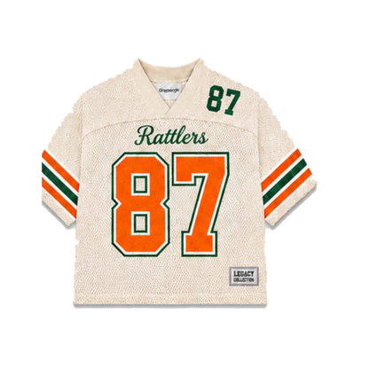 FAMU Legacy Jersey in cream, front view