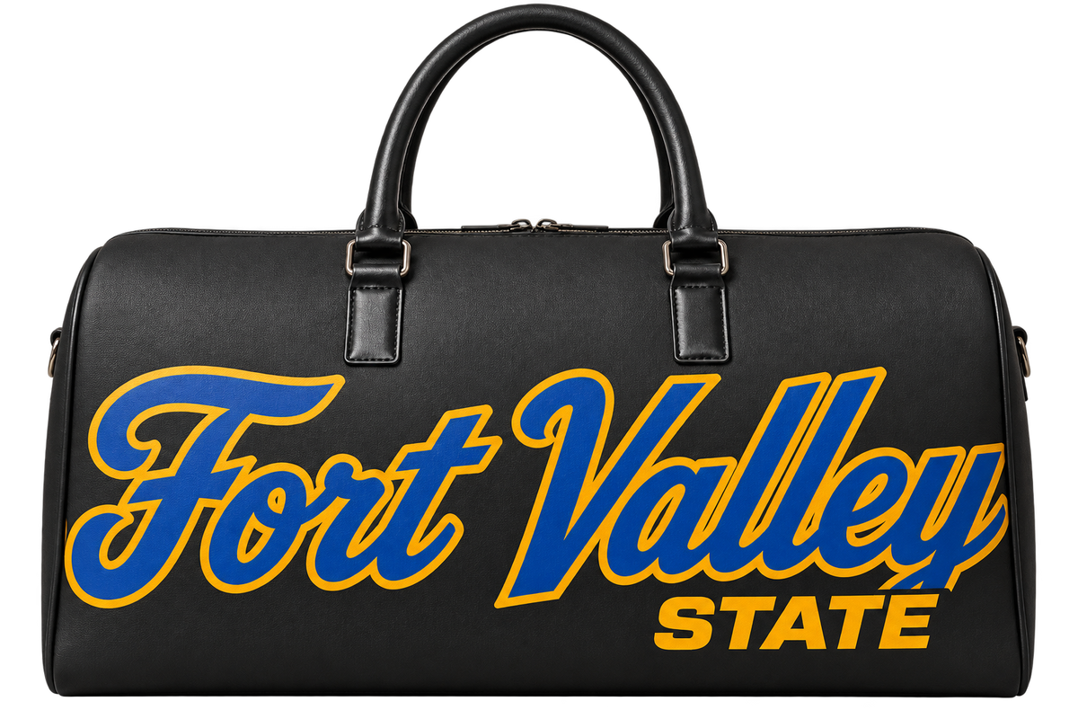 Fort Valley State Legacy Campus Travel Bag — Preorder transparent product image