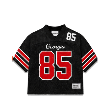 Georgia Legacy Jersey in regular school colors, front view