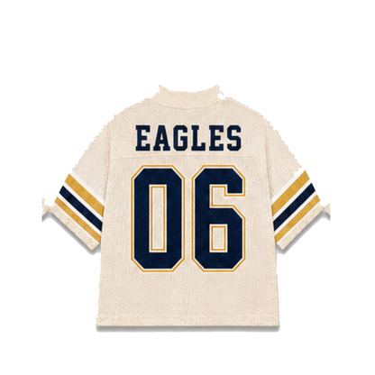Georgia Southern Legacy Jersey in cream, back view