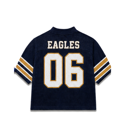 Georgia Southern Legacy Jersey in regular school colors, back view