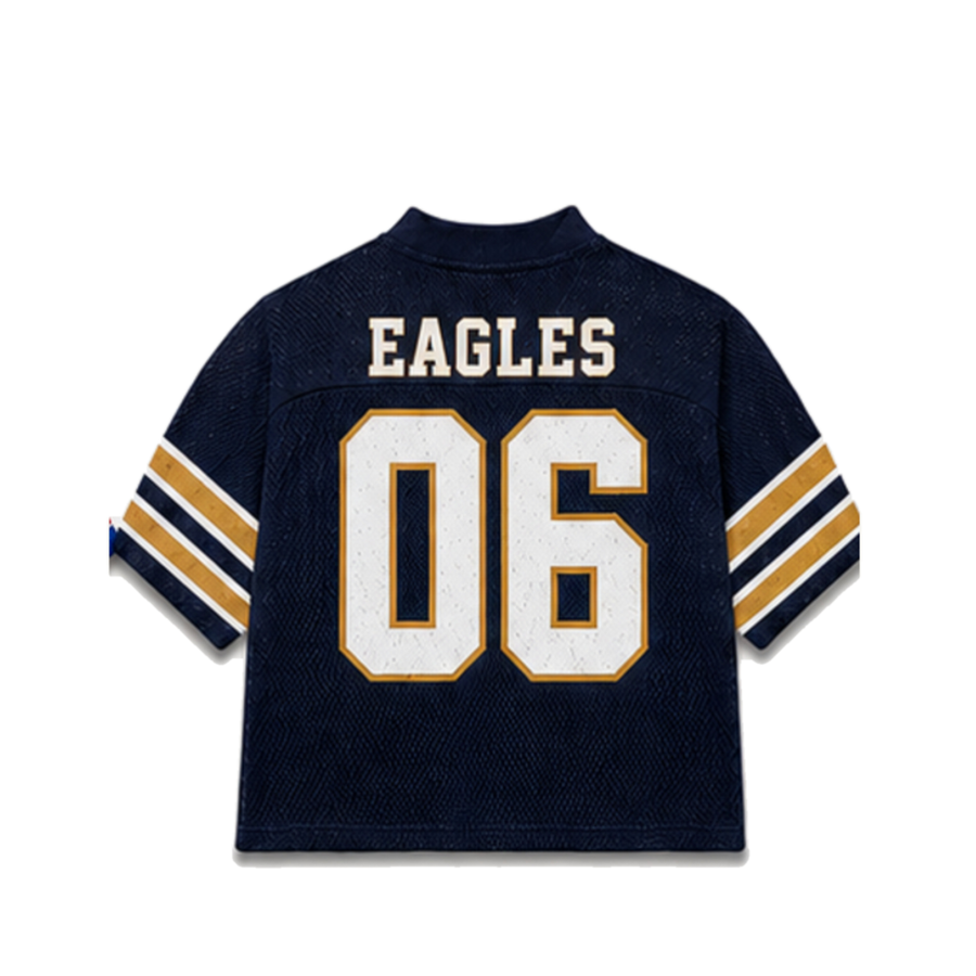Georgia Southern Legacy Jersey in regular school colors, back view alternate view