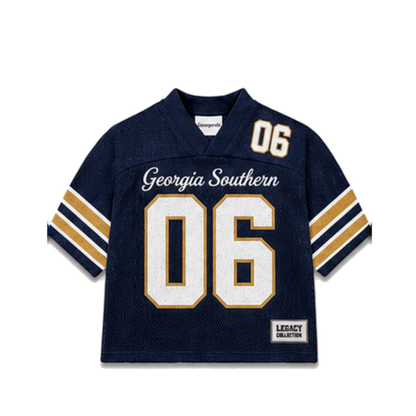 Georgia Southern Legacy Jersey in regular school colors, front view