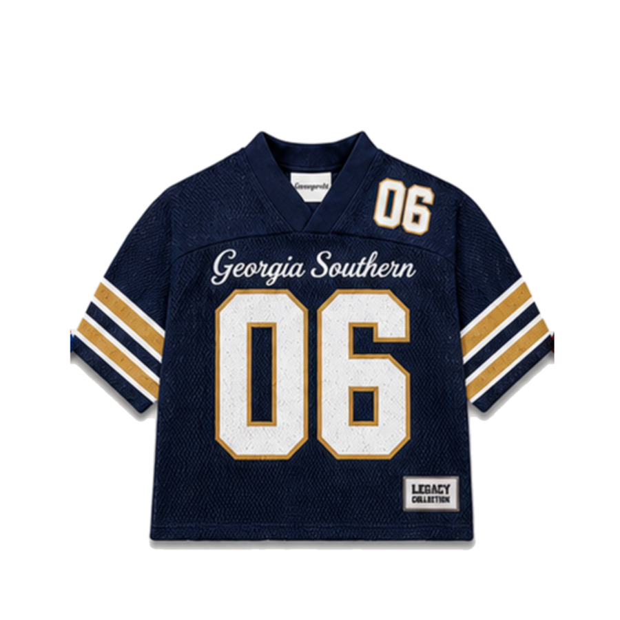 Georgia Southern Legacy Jersey in regular school colors, front view