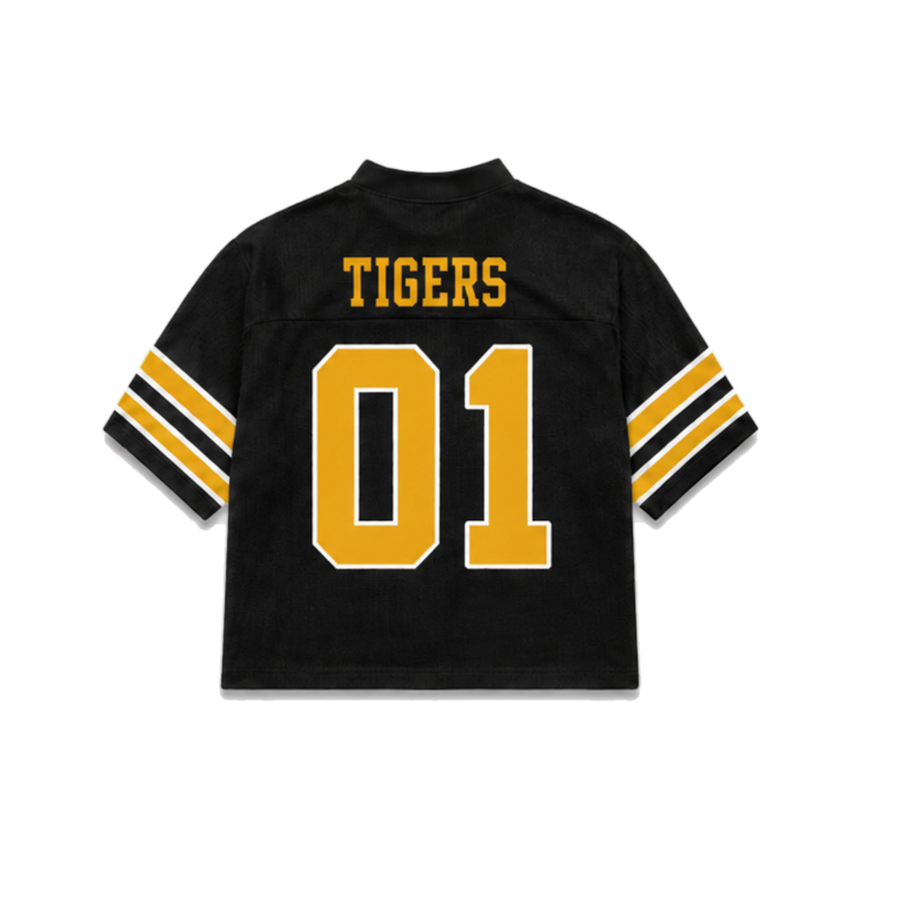 Grambling State Legacy Jersey in regular school colors, back view alternate view
