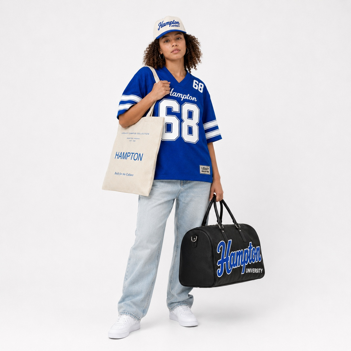 Hampton Legacy Campus Collection female campaign image