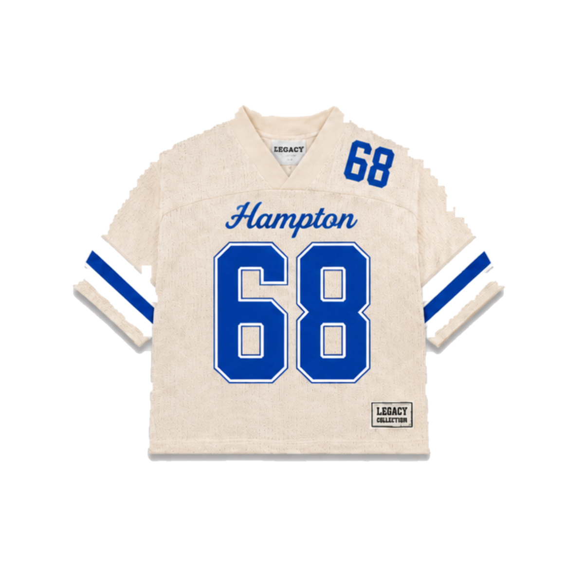 Hampton Legacy Jersey in cream, front view