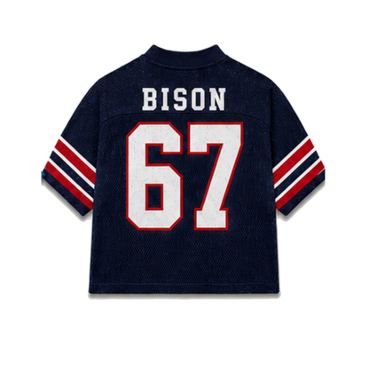 Howard Legacy Jersey in regular school colors, back view