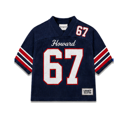 Howard Legacy Jersey in regular school colors, front view