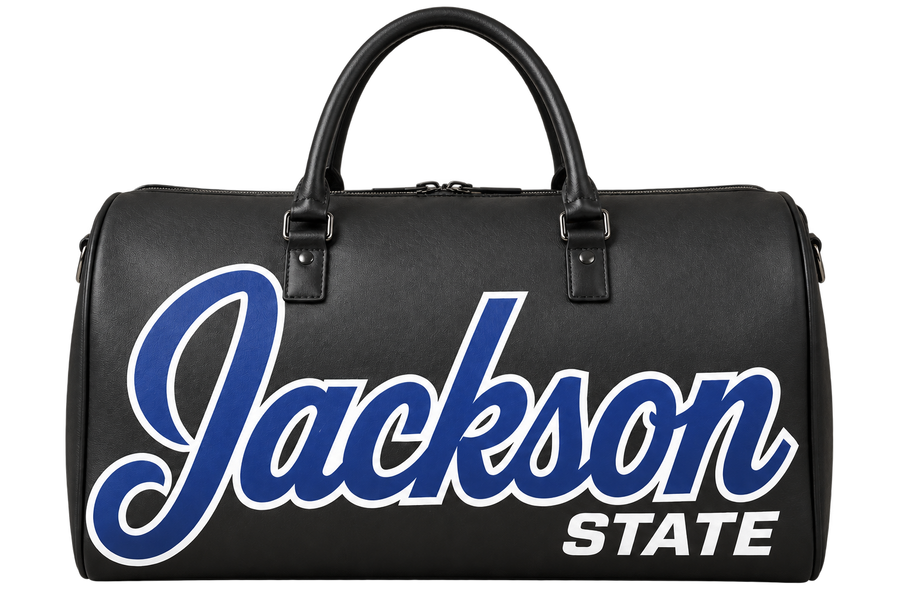 Jackson State Legacy Campus Travel Bag — Preorder transparent product image