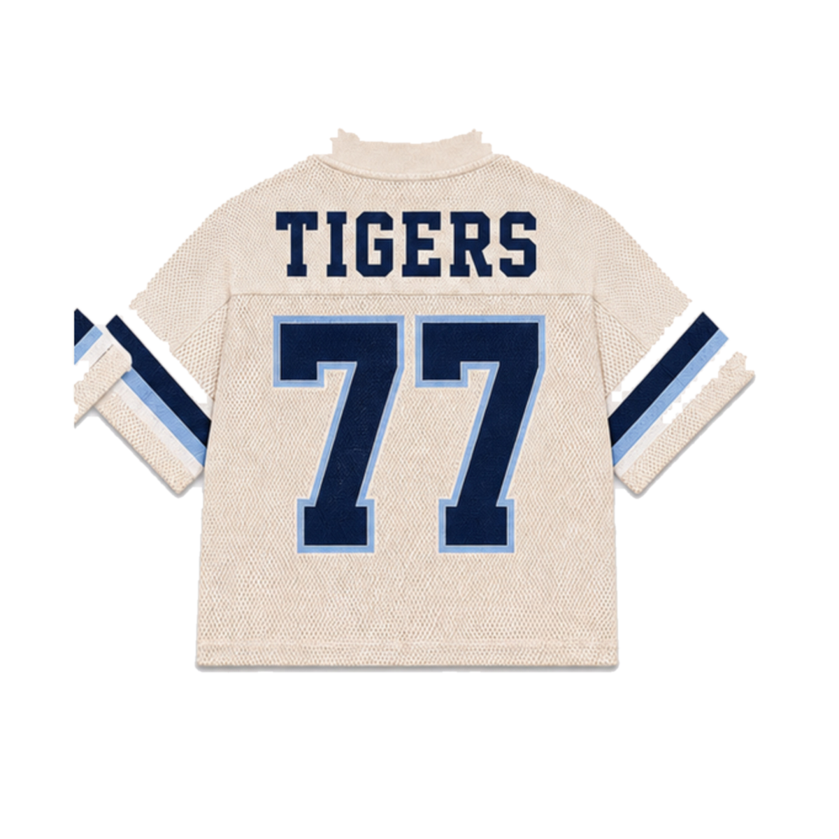 Jackson State Legacy Jersey in cream, back view