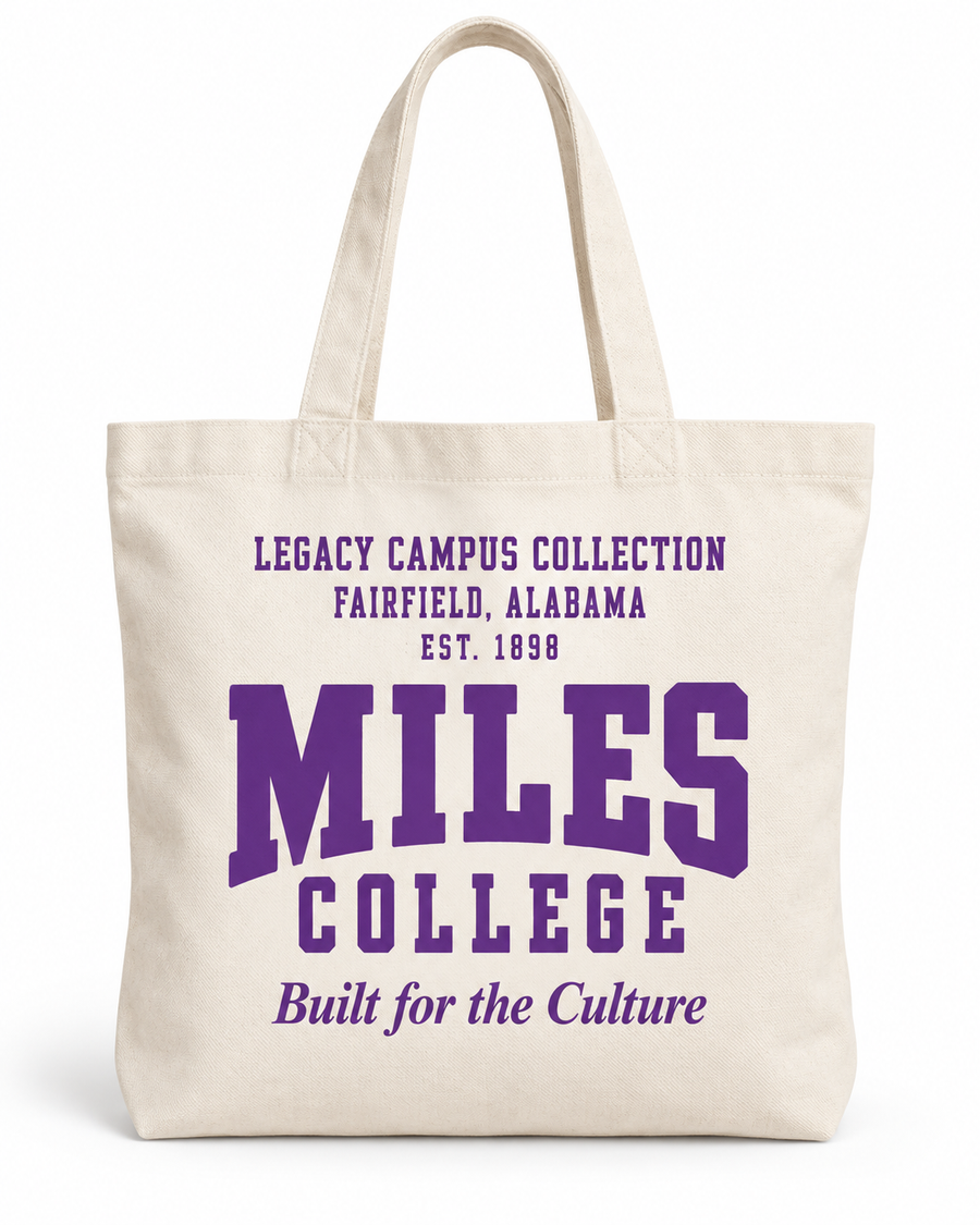 Miles College Legacy Campus Tote