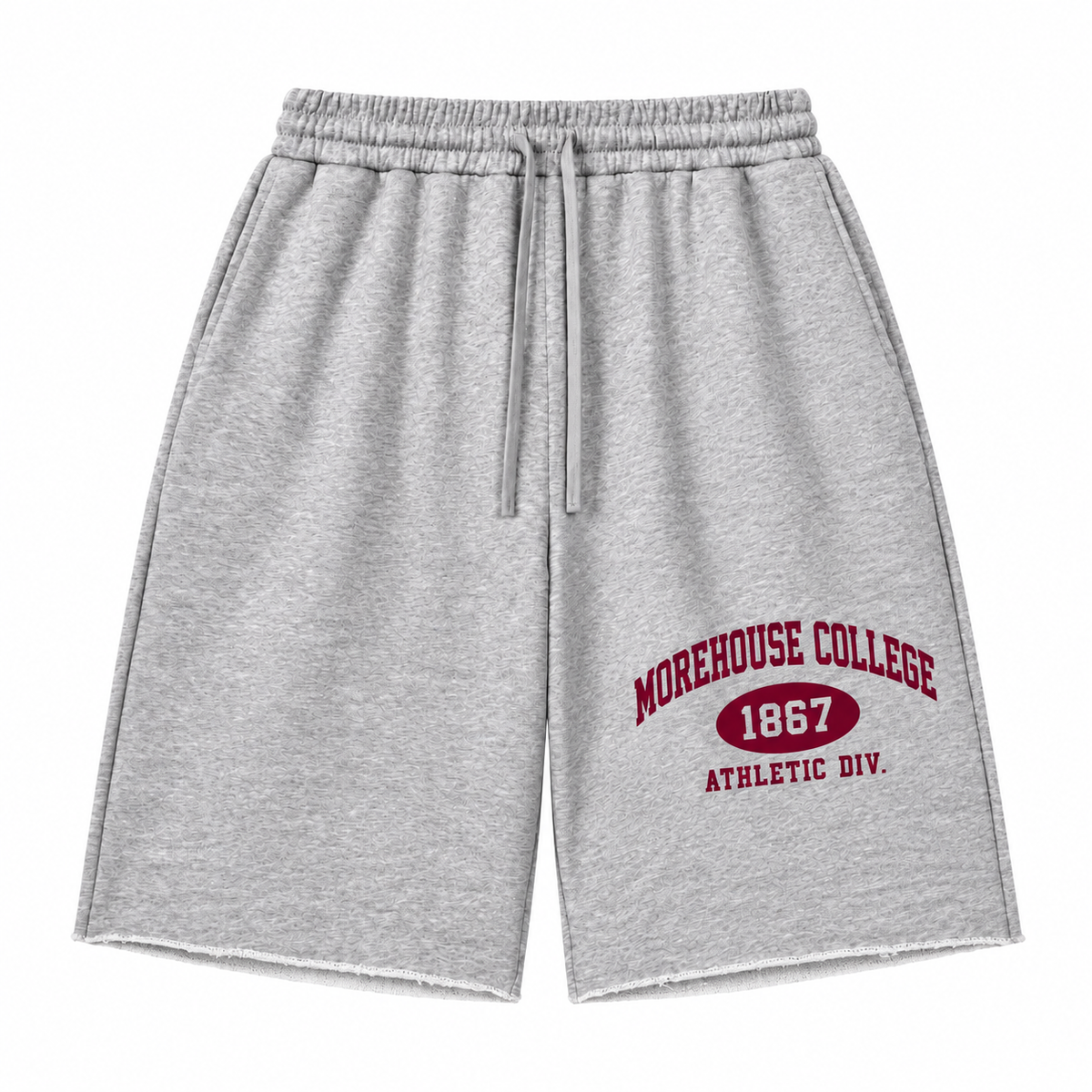 Morehouse College Athletic Division Raw Edge Shorts