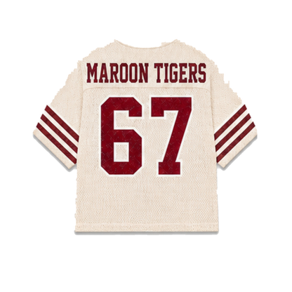 Morehouse Legacy Jersey in cream, back view