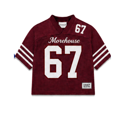 Morehouse Legacy Jersey in regular school colors, front view