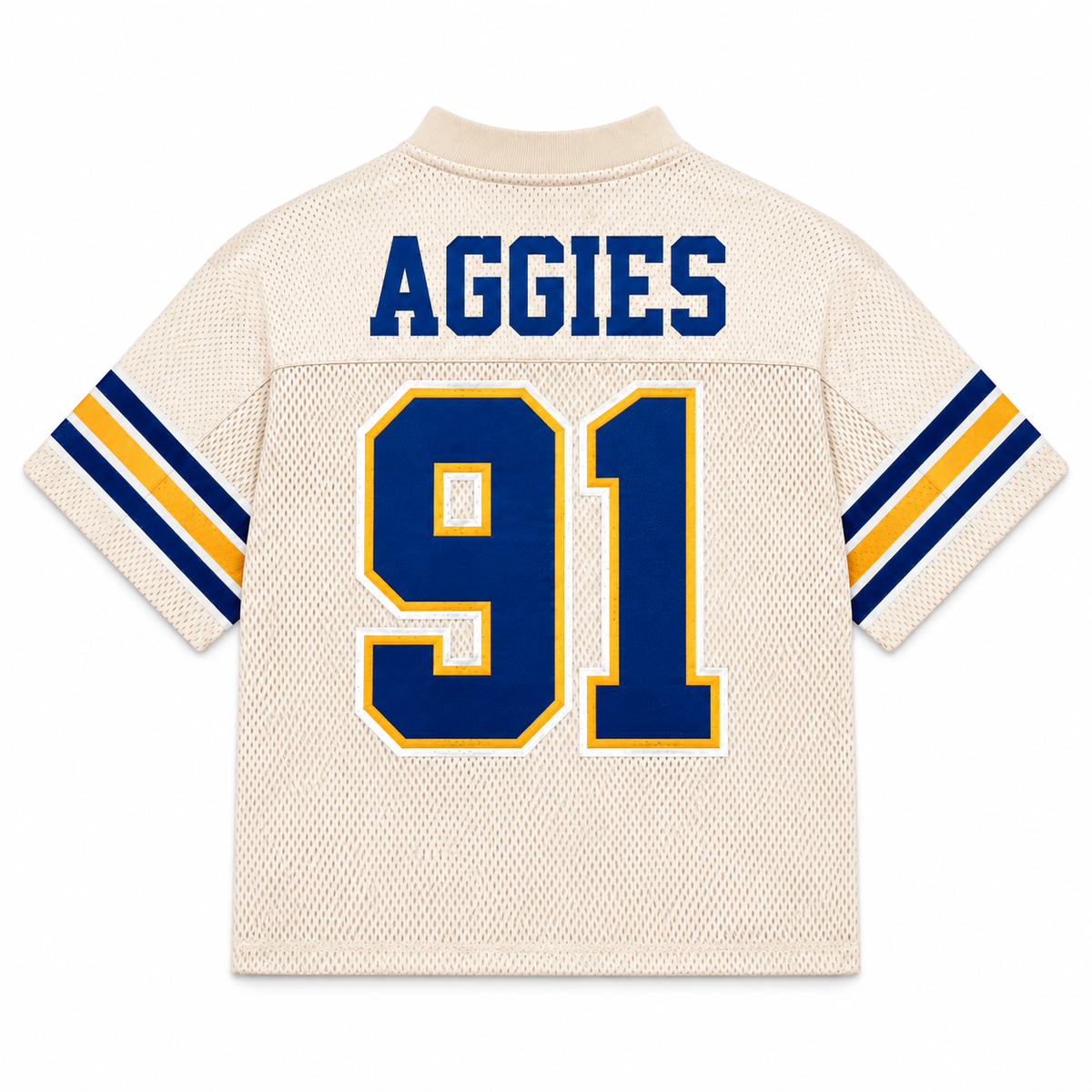 N.C. A&T State University Legacy Jersey cream back