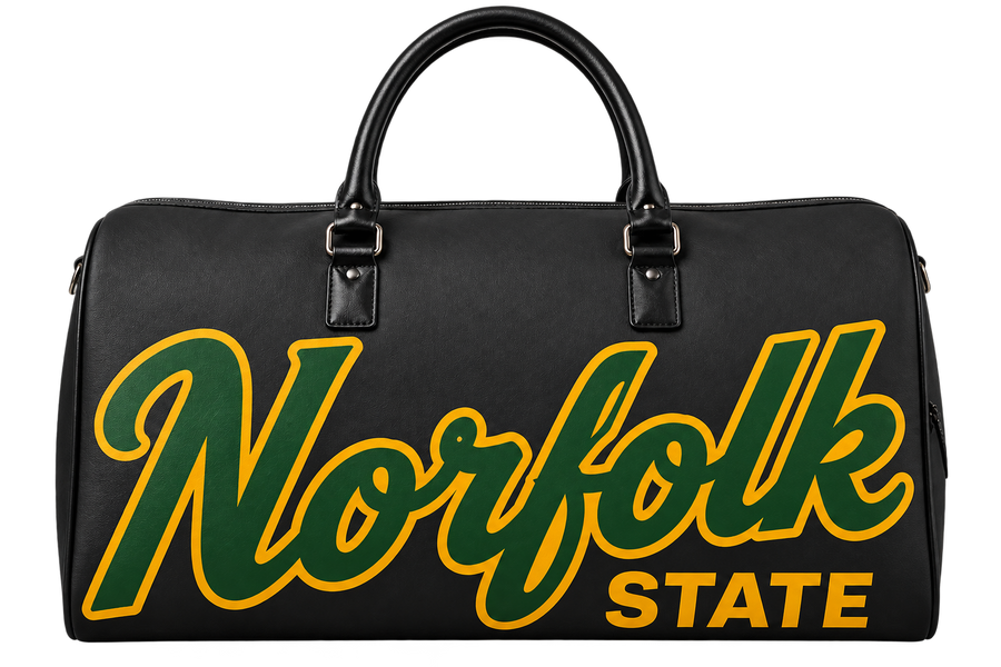 Norfolk State Legacy Campus Travel Bag — Preorder transparent product image