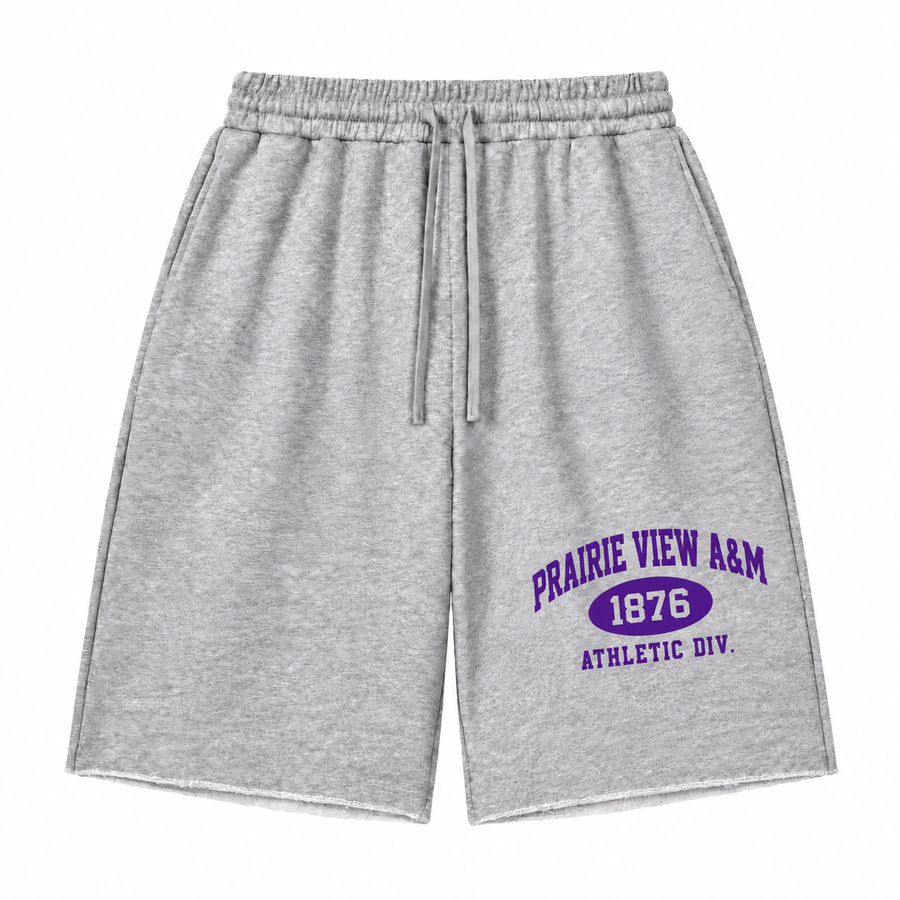Prairie View A&M Athletic Division Raw Edge Shorts