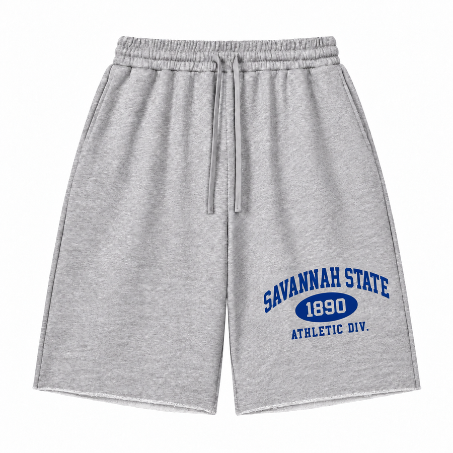 Savannah State Athletic Division Raw Edge Shorts