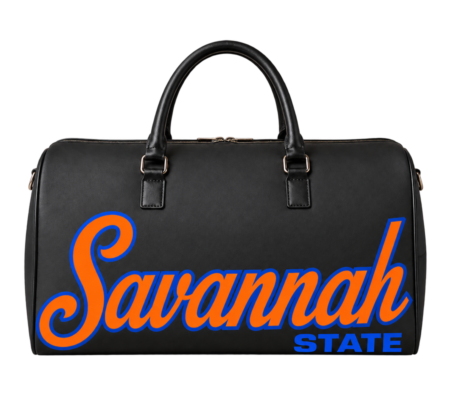 Savannah State Legacy Campus Travel Bag — Preorder transparent product image