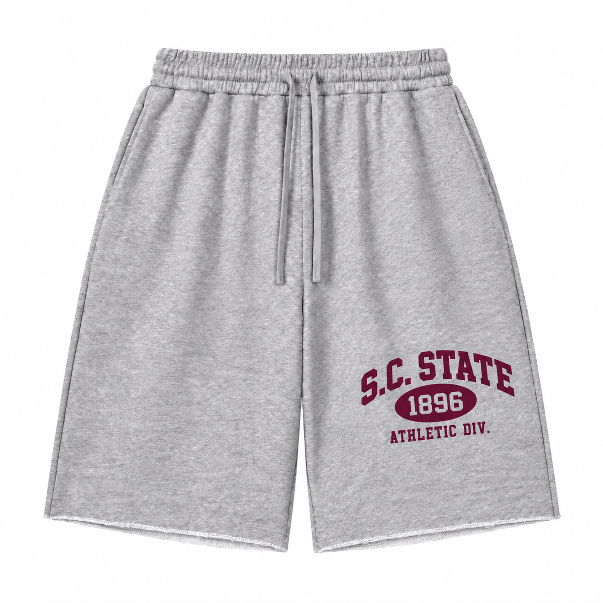 S.C. State Athletic Division Raw Edge Shorts
