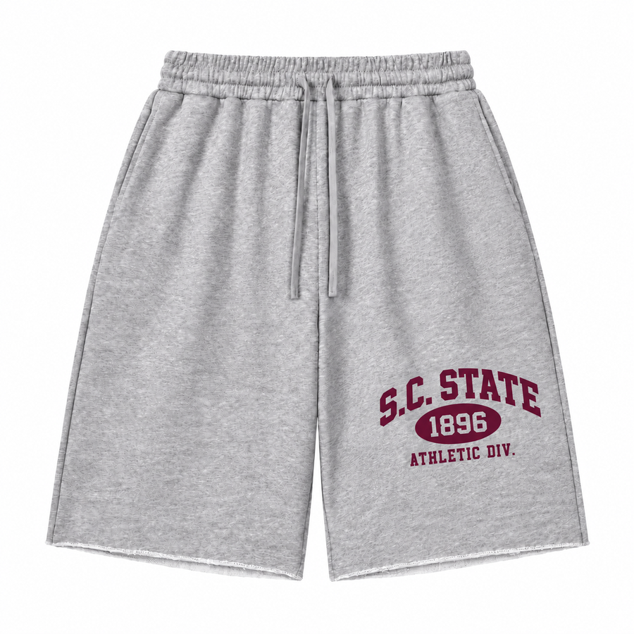 S.C. State Athletic Division Raw Edge Shorts