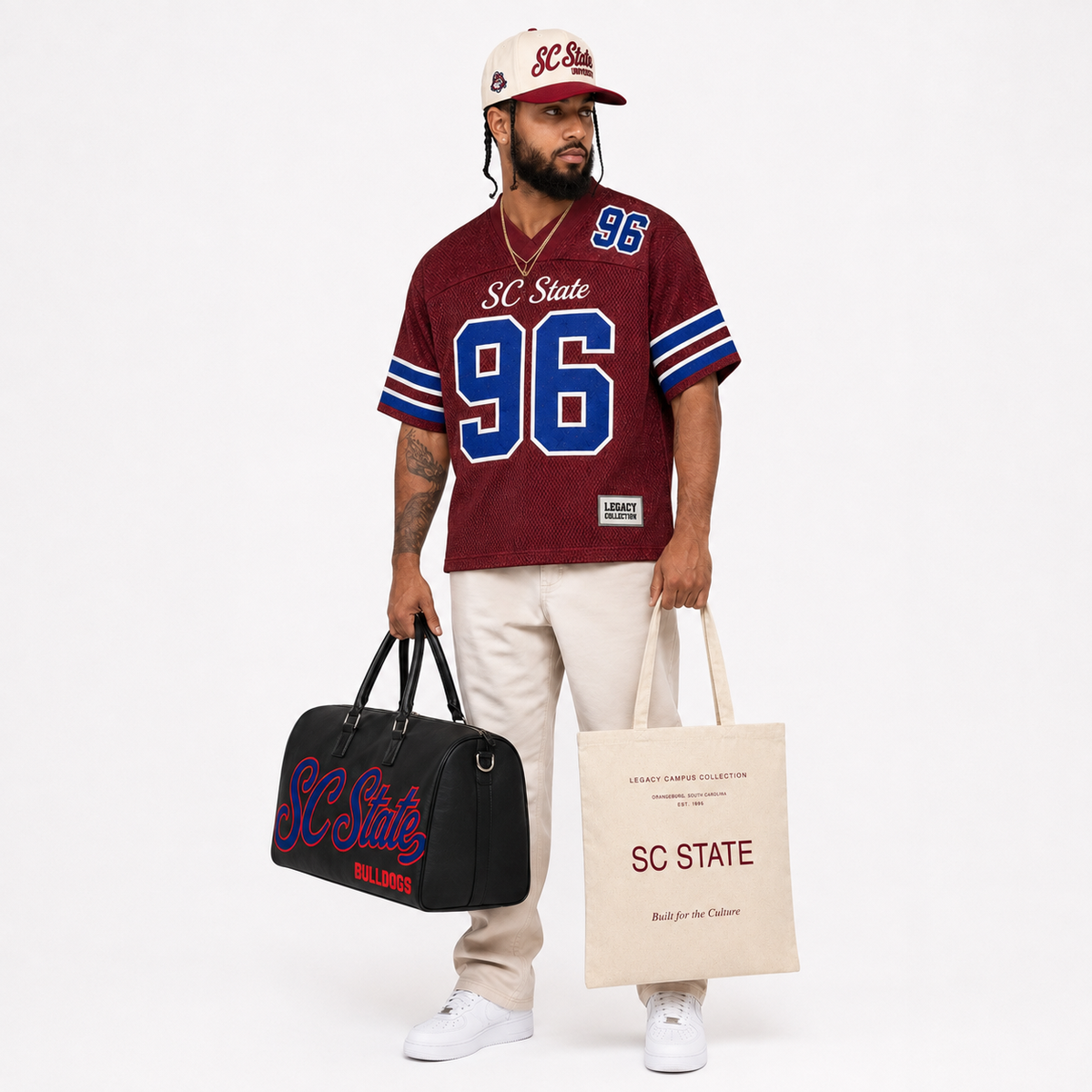 SC State Legacy Jersey approved male campaign image