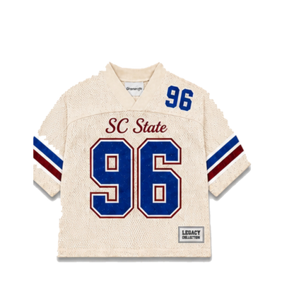 SC State Legacy Jersey in cream, front view
