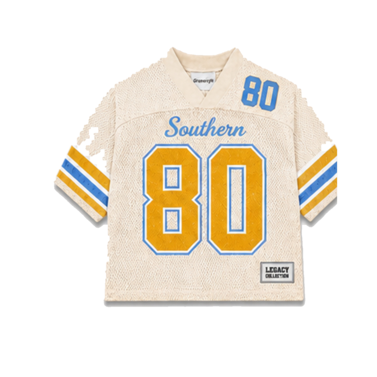 Southern Legacy Jersey in cream, front view